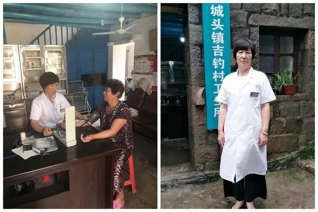 圖為福建省福清市城頭鎮(zhèn)吉釣村衛(wèi)生所王錦萍　