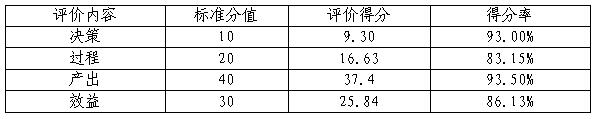 綜合評(píng)價(jià)情況及評(píng)價(jià)結(jié)論