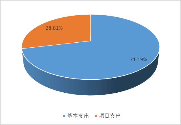 圖2：基本支出和項目支出情況