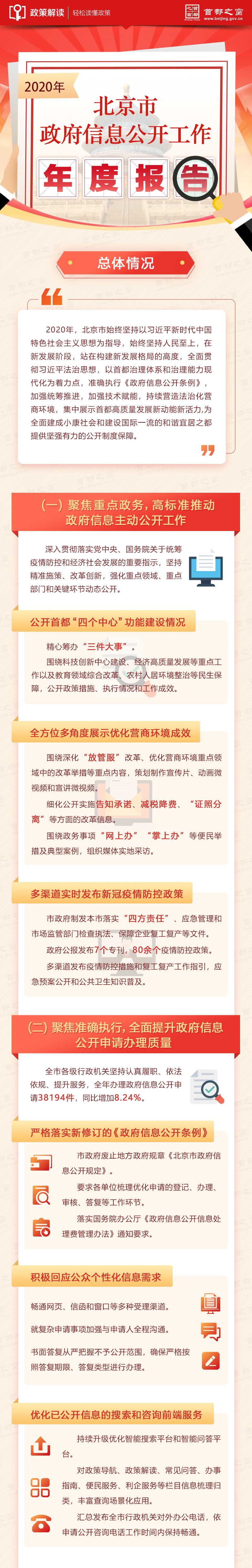 2020年北京市政府信息公開(kāi)工作年度報(bào)告解讀