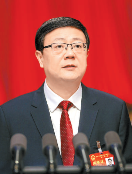 陳吉寧同志作政府工作報(bào)告