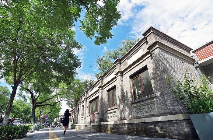 修繕后的東四南北大街