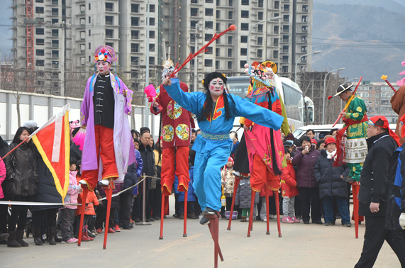 五里坨高井村高蹺會(huì)