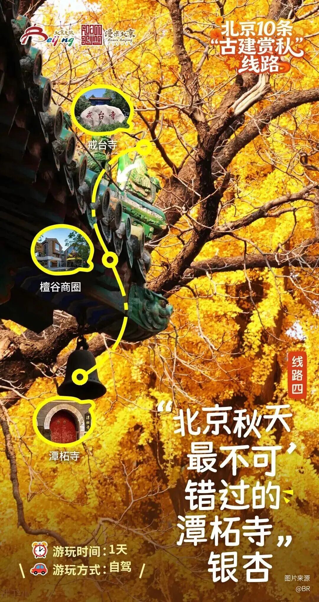 北京10條“古建賞秋”線路 北京10條“古建賞秋”線路