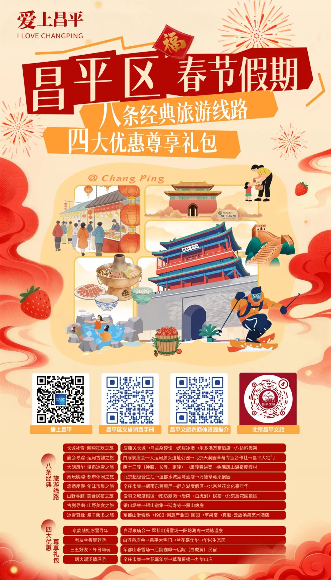 昌平春節(jié)放大招！8條線路4大禮包上線