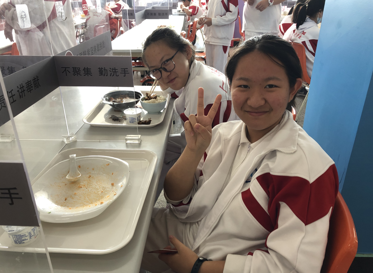 做“光盤行動(dòng)”的踐行者