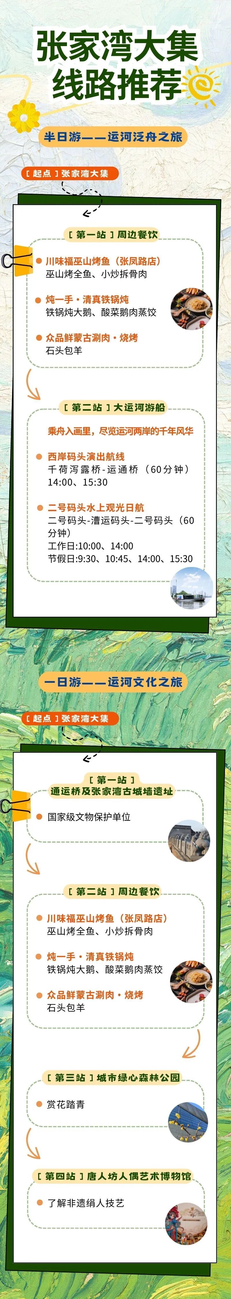 通州“運(yùn)河大集”推出12條新線路，清明踏青正當(dāng)時(shí)~