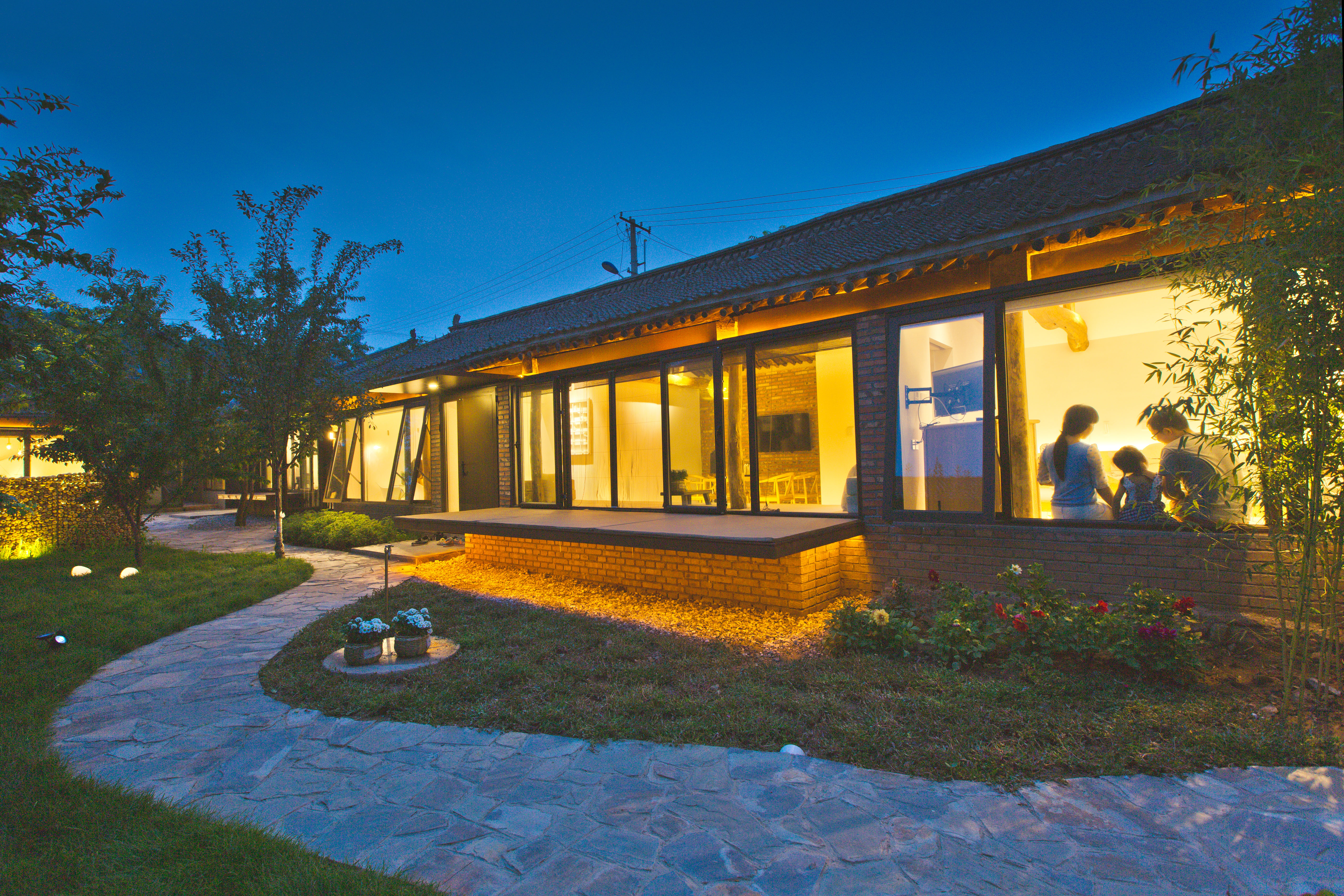 線路六住宿山楂小院