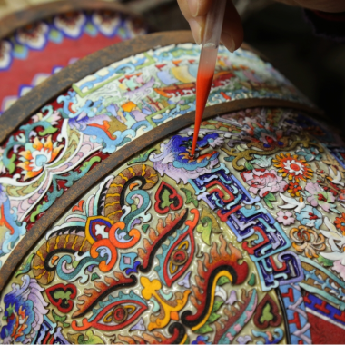 非遺故事|景泰藍(lán) 讓非遺世代薪火永傳