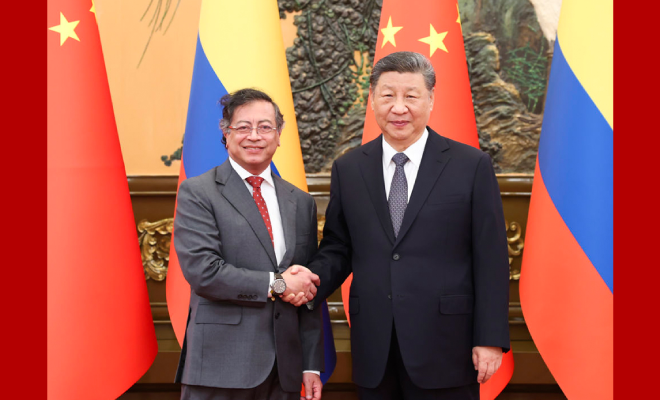 習(xí)近平會見哥倫比亞總統(tǒng)佩特羅