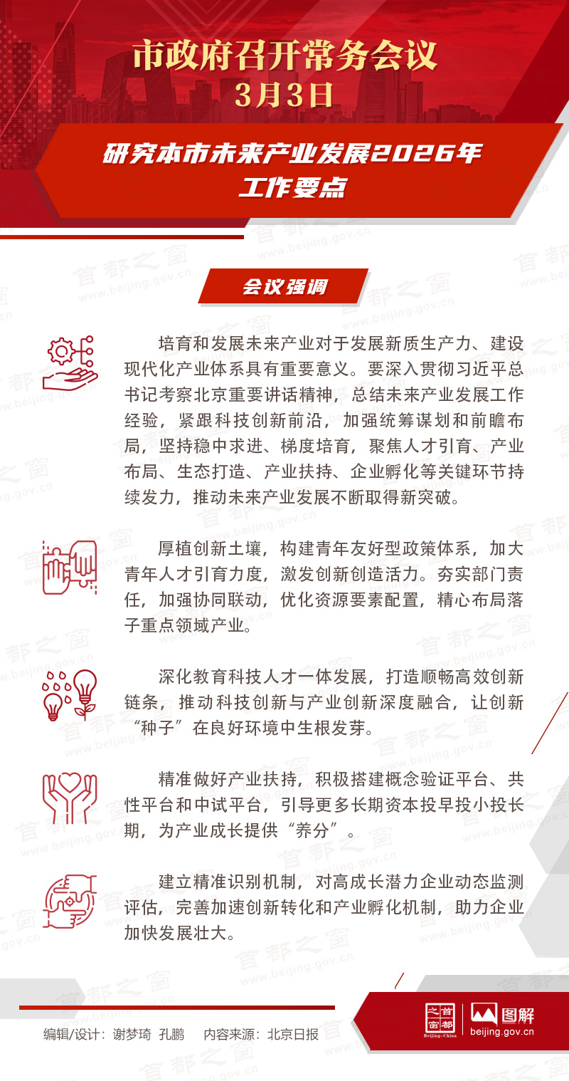 研究本市未來產(chǎn)業(yè)發(fā)展2026年工作要點