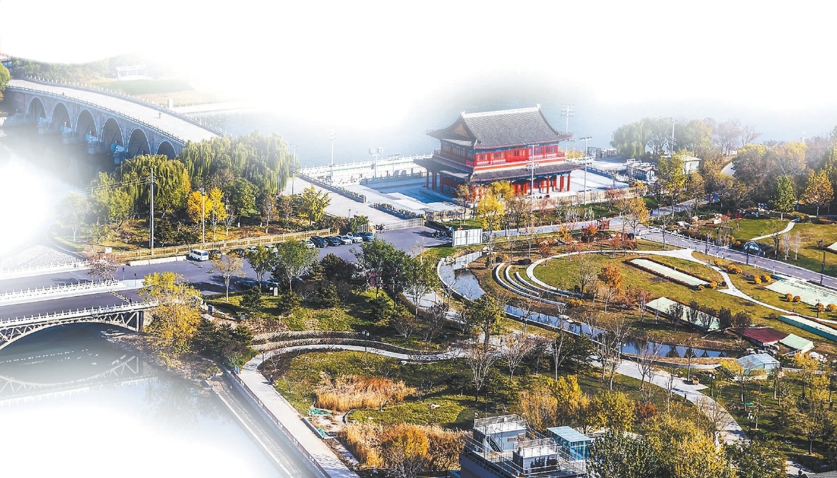 北運(yùn)河通州段（資料圖）。