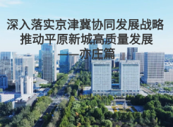 深入落實(shí)京津冀協(xié)同發(fā)展戰(zhàn)略 推動(dòng)平原新城高質(zhì)量發(fā)展——亦莊篇