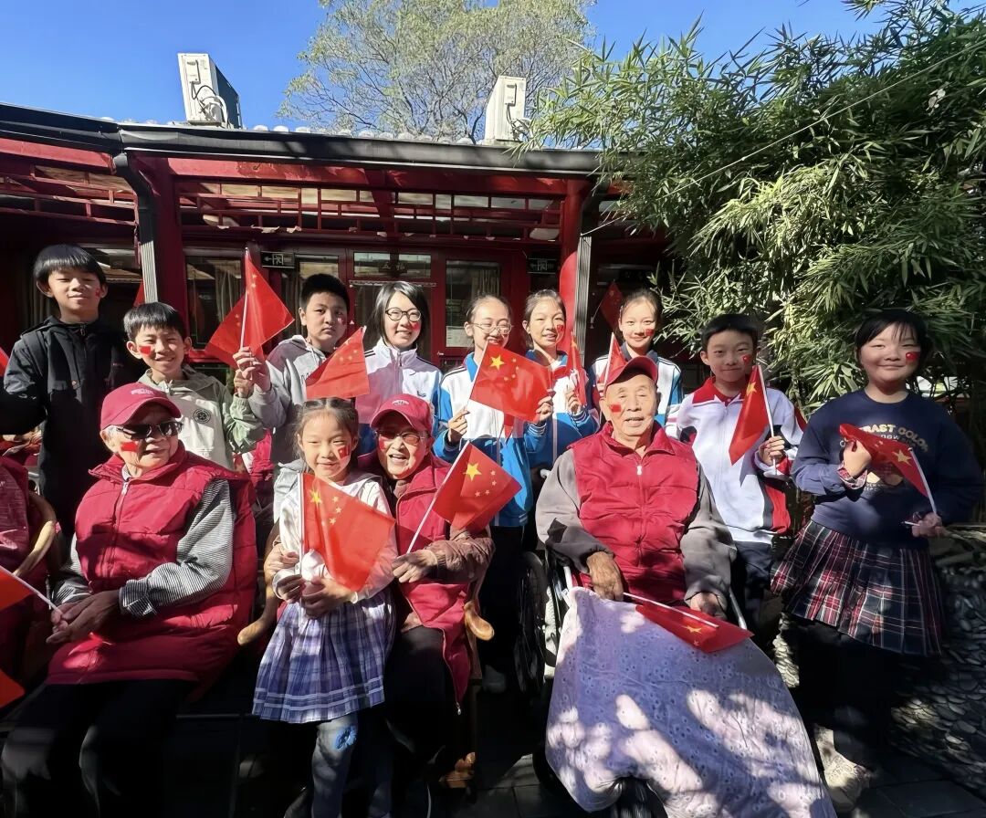 鐘鼓樓廣場(chǎng)邊上的芙蓉養(yǎng)老照料中心