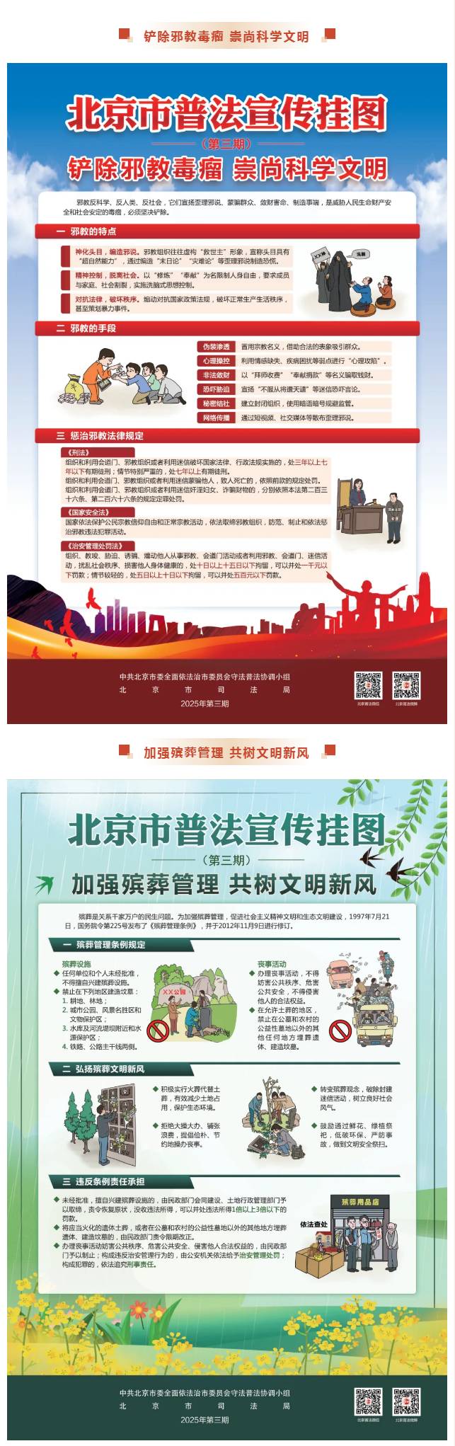 北京市2025年第3期普法宣傳掛圖來(lái)了！